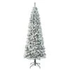 First Traditions Collection Artificial Christmas Tree, Acacia, Flocked, Includes Stand, 7.5 Feet