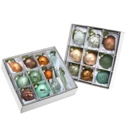 National Tree Company 20-Piece Christmas Tree Ornament Set, Alpine Collection