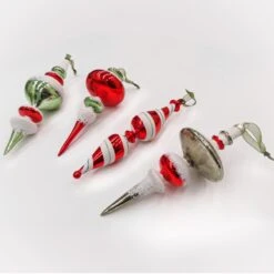 National Tree Company 24 Piece HGTV Home Collection Nostalgic Traditions Ornaments -National Tree Company AH63 NT24220111 5