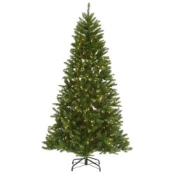 National Tree Company 9 Ft. Peyton Spruce Tree With Clear Lights