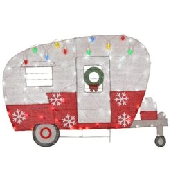 National Tree Company 32" Pre-Lit Christmas Camper