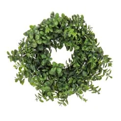 National Tree Company Artificial 16" Spring Button Leaf Table Wreath