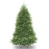 Artificial Full Christmas Tree, Green, Dunhill Fir, Includes Stand, 6.5 Feet
