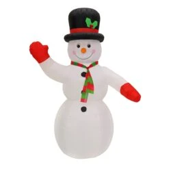 National Tree Company First Traditions Collection 8' Inflatable Prelit Snowman