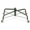 National Tree Company Christmas Tree Folding Stand, Green, For Trees 9 - 10 Feet, Rolling Wheels, 32 Inches