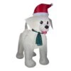 National Tree Company Inflatable Labrador Retriever, LED Lights, Plug In, Christmas Collection, 9 Feet