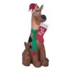 National Tree Company Inflatable Scooby Doo, LED Lights, Plug In, Christmas Collection, 3.5 Feet