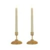 National Tree Company HGTV Home Collection Flameless Heritage Candle Pair, Natural Base