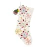 National Tree Company 20" HGTV Home Collection Boho Snowflake Stocking