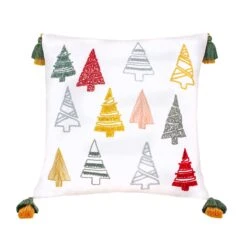 National Tree Company 18?? HGTV Home Collection Evergreen Forest Christmas Pillow