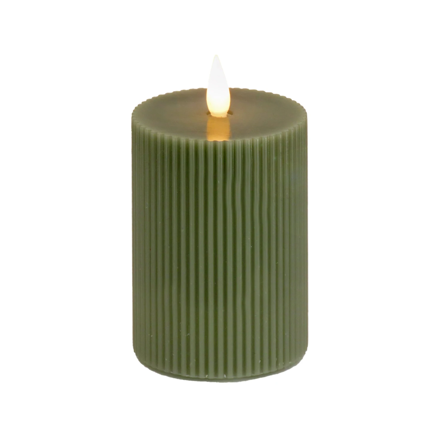 National Tree Company 5x9 HGTV Home Collection Flameless Georgetown Pillar Candle, Dk Green 1 National Tree Company 5x9 HGTV Home Collection Flameless Georgetown Pillar Candle, Dk Green