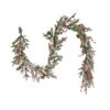 National Tree Company 6 Ft. HGTV Home Collection Pre-Lit Frosted Traditions Garland