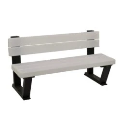 National Tree Company 57" Dynamic Illuminations Park Bench With Multi-Function LED Lights