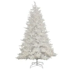 National Tree Company HGTV Home Collection Pre-Lit Christmas By The Sea Coral Artificial Tree Pre-Strung With Warm White LED Lights , Plug In, HGTV Home Collection, Coral, 6.5ft