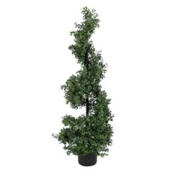 National Tree Company 4 Ft. Boxwood Spiral Topiary In Nursery Pot