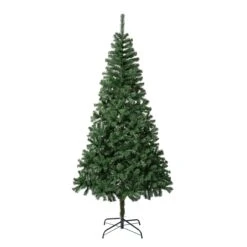National Tree Company, HGTV Home Collection, 28" Frosted Traditions Frosted Greenery And Berry Wreath, 50 LED Lights- UL