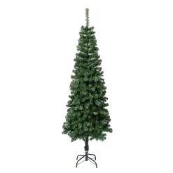 National Tree Company First Traditions Artificial Linden Spruce Wrapped Christmas Tree, Fire Resistant And Hypoallergenic, 6 Ft
