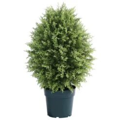 26" Artificial Cypress Tree In Growers Pot