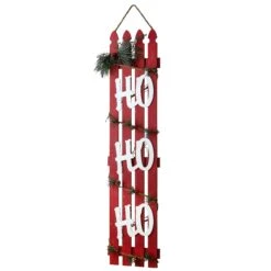 National Tree Company 47" “Ho Ho Ho" Wall Sign