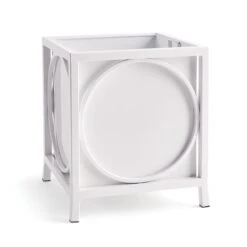 National Tree Company 23" St Remy Planter, White