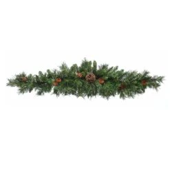National Tree Company 36" Pine Cone Crescent