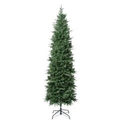 National Tree Company First Traditions Duxbury Slim Christmas Tree With Hinged Branches, 7.5 Ft