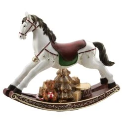 National Tree Company 10" Holiday Rocking Horse