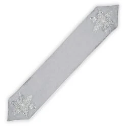 National Tree Company 72in Snowflake Table Runner