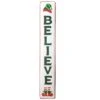 National Tree Company 47" Believe Vertical Holiday Wall Sign