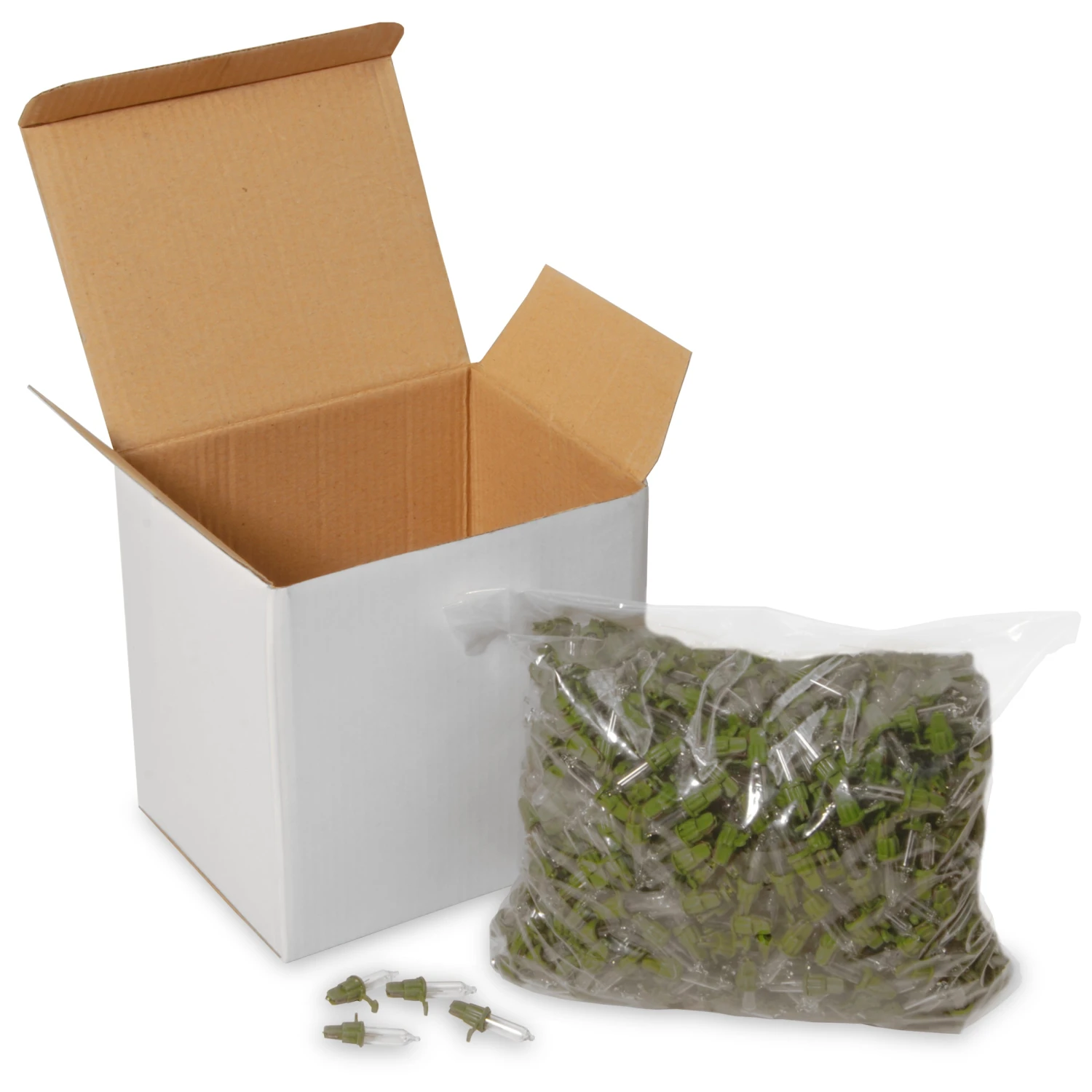 National Tree Company Clear Replacement Bulbs, Green Sockets, 2.5 Volts, Christmas Collection, Pack Of 1000 1 National Tree Company Clear Replacement Bulbs, Green Sockets, 2.5 Volts, Christmas Collection, Pack Of 1000