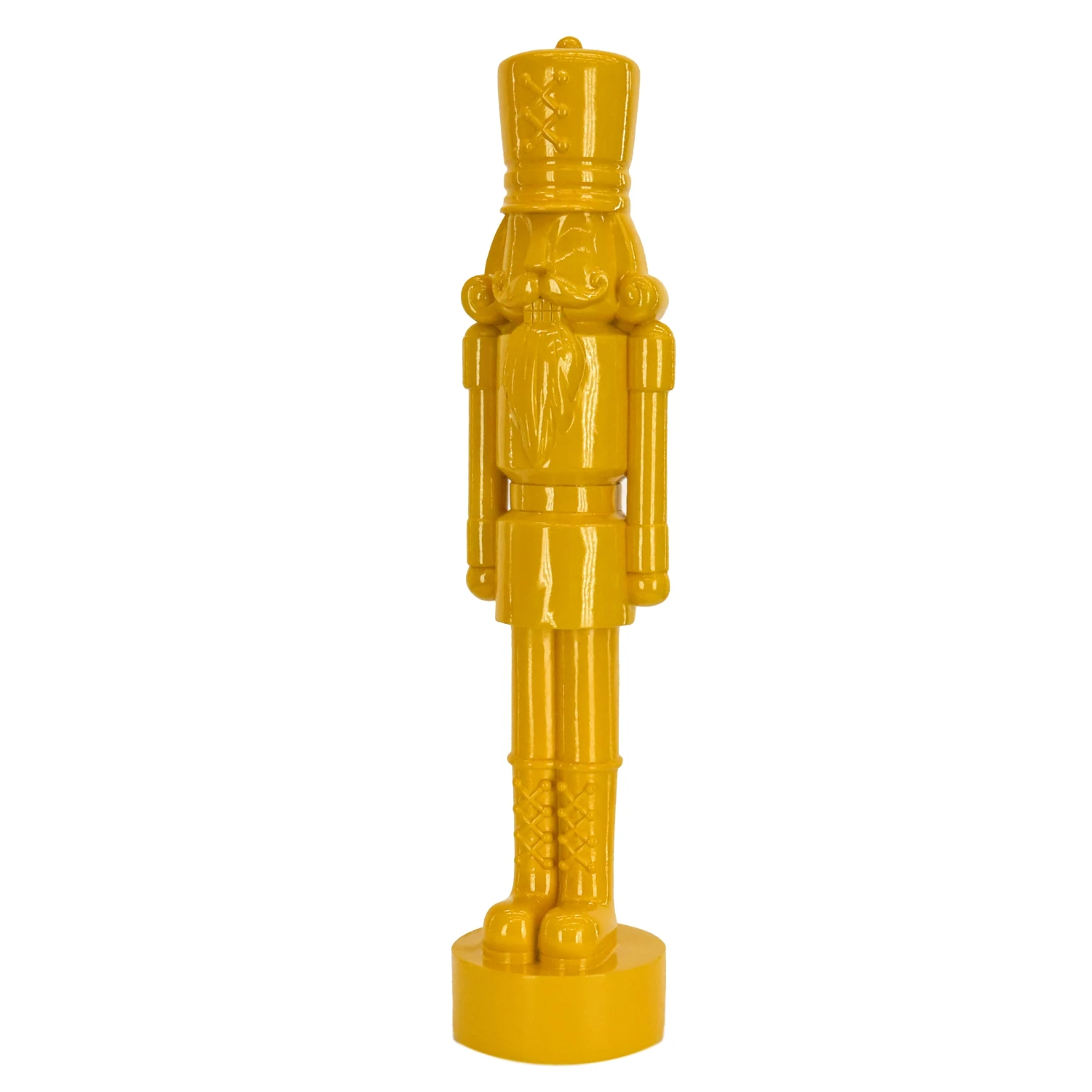 National Tree Company 18" HGTV Home Collection Nutcracker Christmas Decor, Yellow 1 National Tree Company 18" HGTV Home Collection Nutcracker Christmas Decor, Yellow
