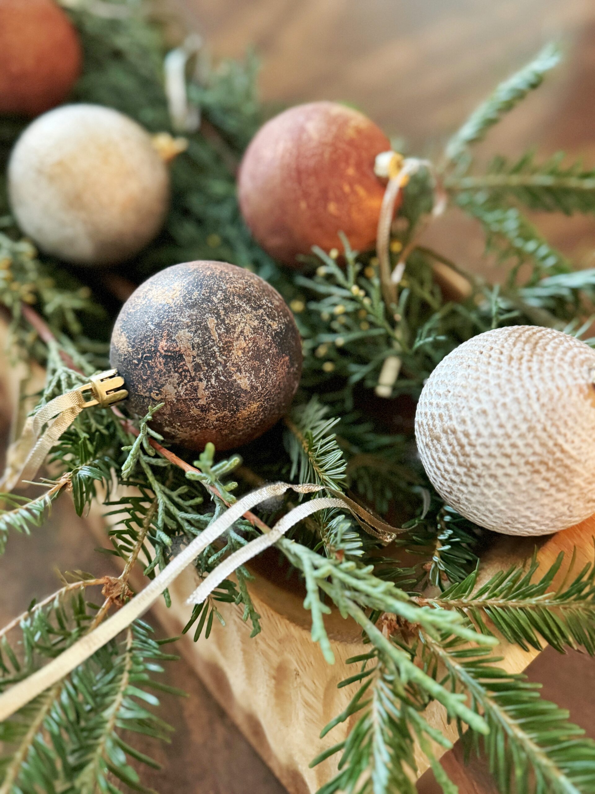 National Tree Company -National Tree Company diy rusty vintage christmas ornament scaled 1