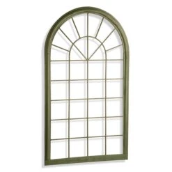 National Tree Company Metal Trellis Window Frame, Green, Spring Collection, 51 Inches
