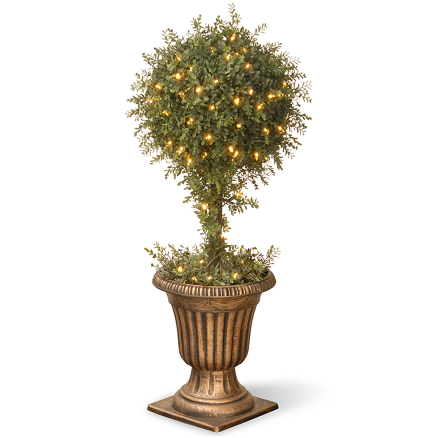 36" Artificial Mini Tea Leaf One-Ball 1 36" Artificial Mini Tea Leaf One-Ball