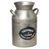 12" Garden Accents Antique Milk Can