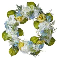 30" Spring Flowers Wreath